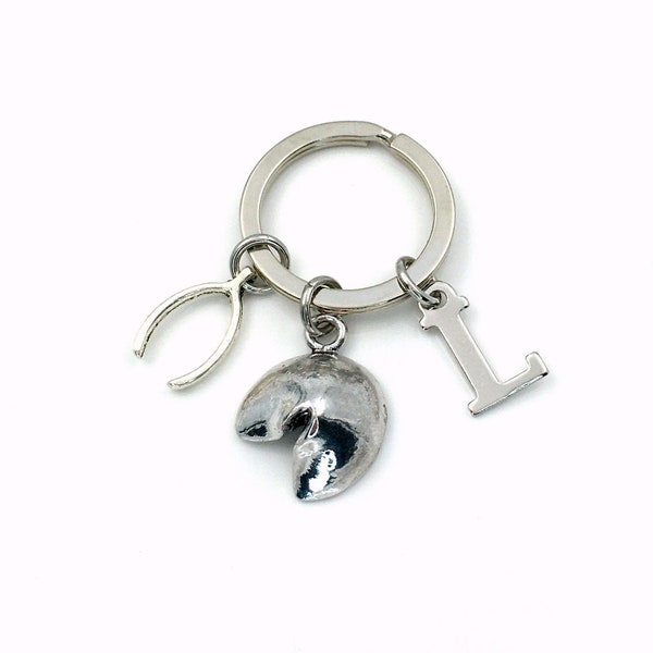 Wishbone Keychain Etsy