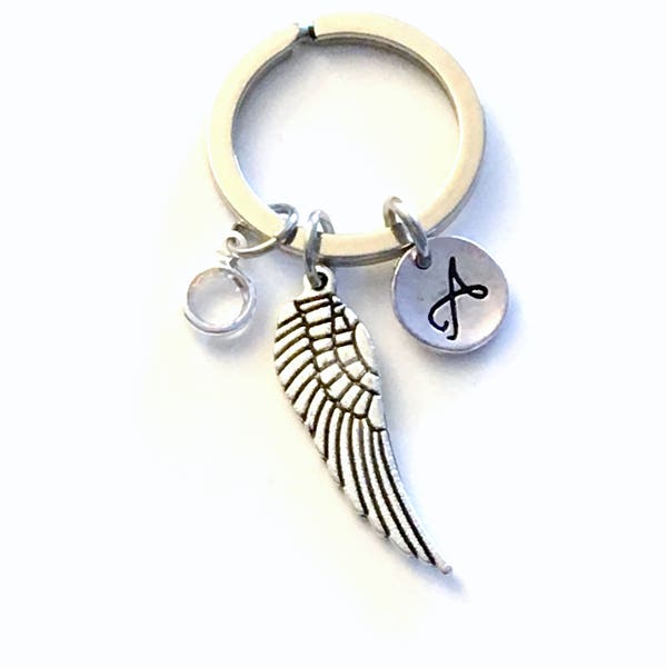 Angel Wing Key Chain - Etsy