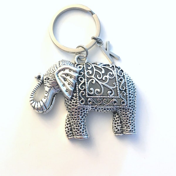 Elephant Gift, Elephant Key Chain, Elephant Keychain, Large Animal Present, Present for Best Friend, Strength, Friendship, Elephant Present