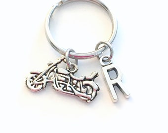 Motorcycle Keychain, Biker Key chain, Father's Day Gift for Dad, Motorcycle Accessories
