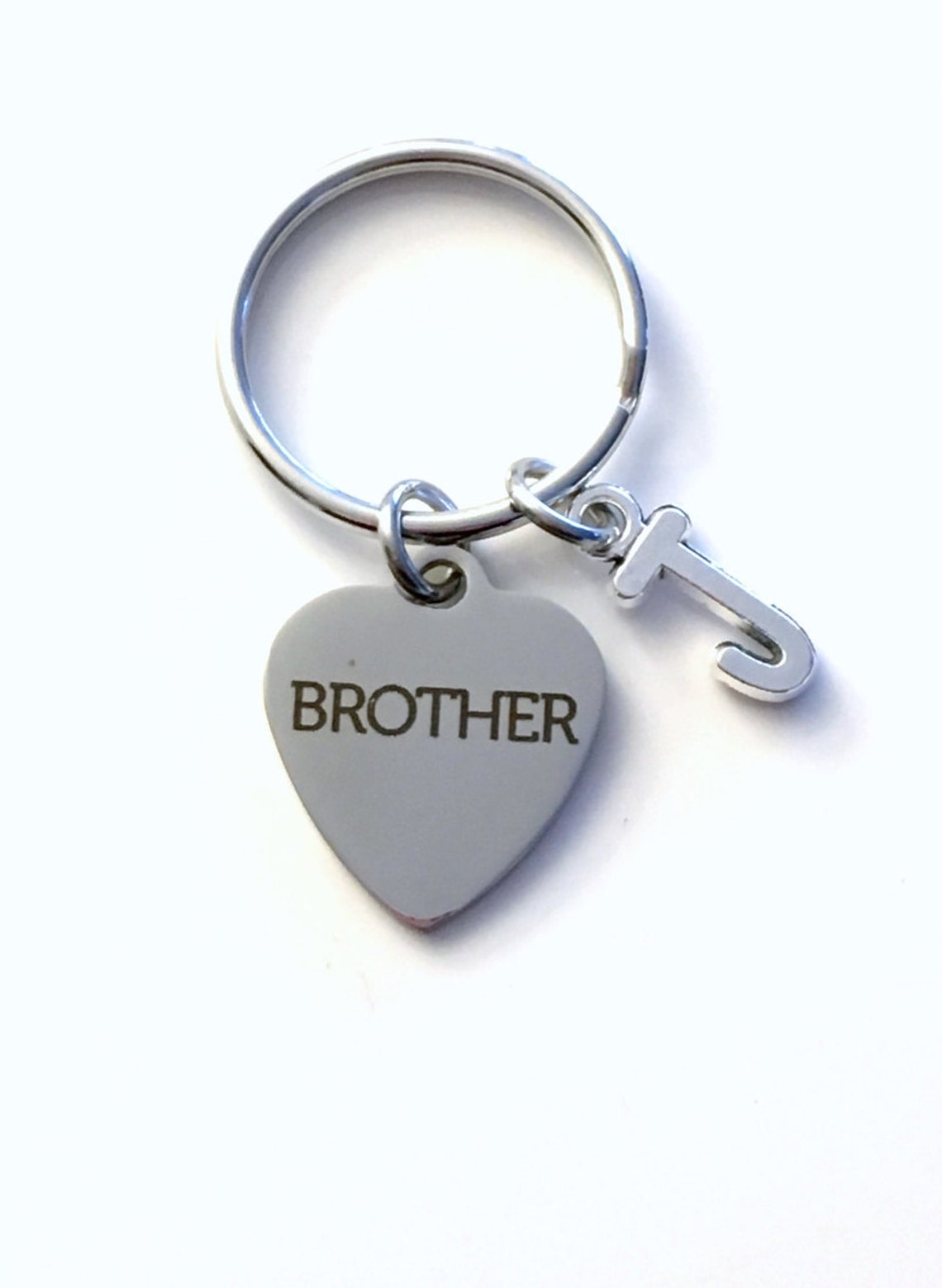 Brother Gift Brother KeyChain Birthday Present for Bro Key Etsy