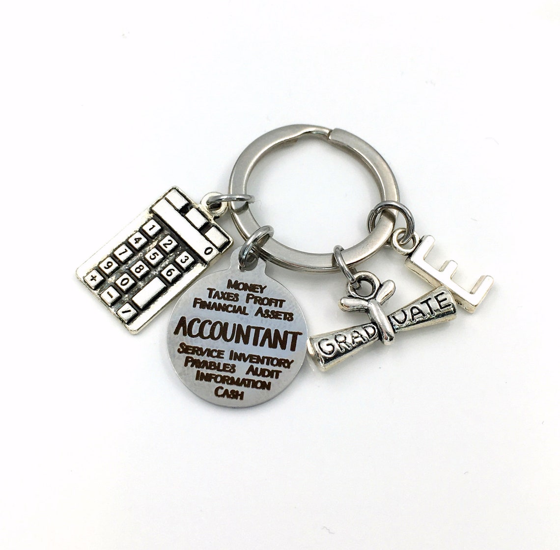 Graduation Gift for Chartered Accountant Key Chain CPA Grad Etsy