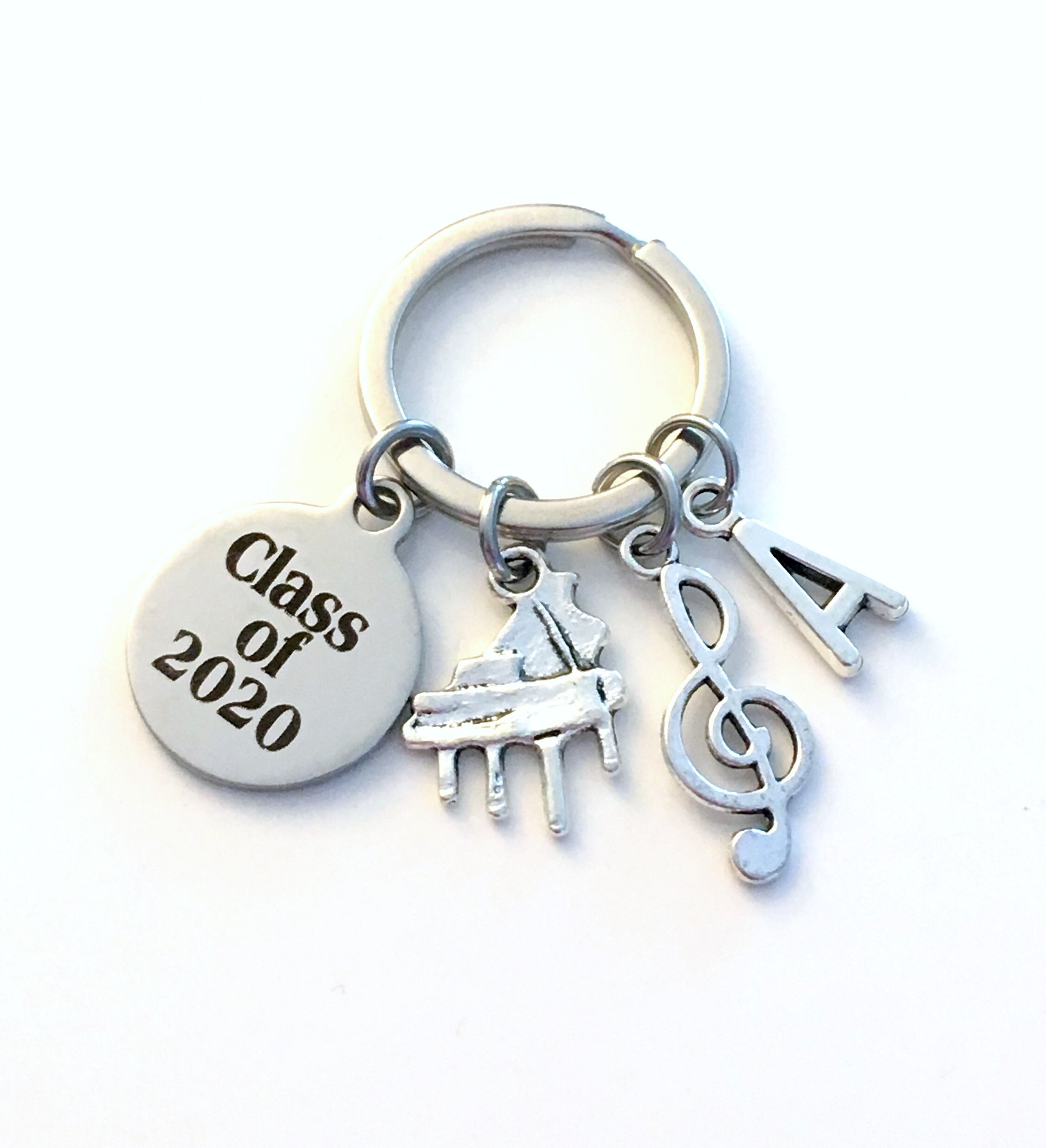 Musician Graduation Gift for Music Student Keychain Band Geek Etsy