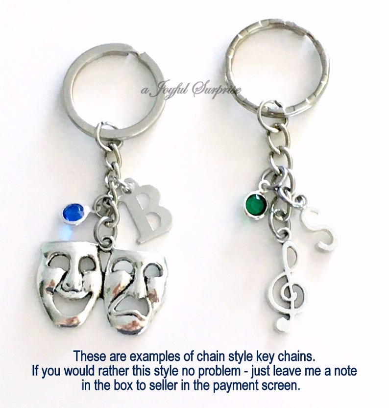 Gift for Boss Gift, Not my Circus, Not my Monkeys Keychain, Funny Coworker Gift Personalized Keyring Custom Key Chain letter initial her him image 9