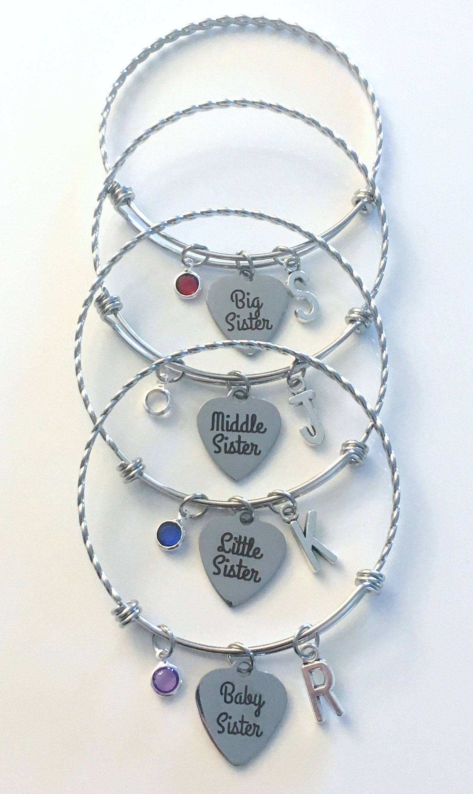 Rocks & Salt Morse Code Sister Bracelet