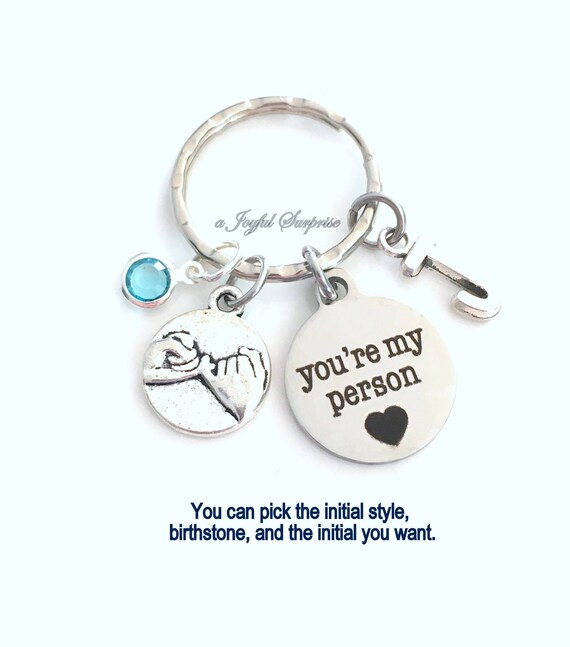 Bridesmaid Keychain Pinky Promise Keychain Bridesmaid Present Bestfriend Keychain Pinky Swear Promise Bff Keyring Purse Charm Planner