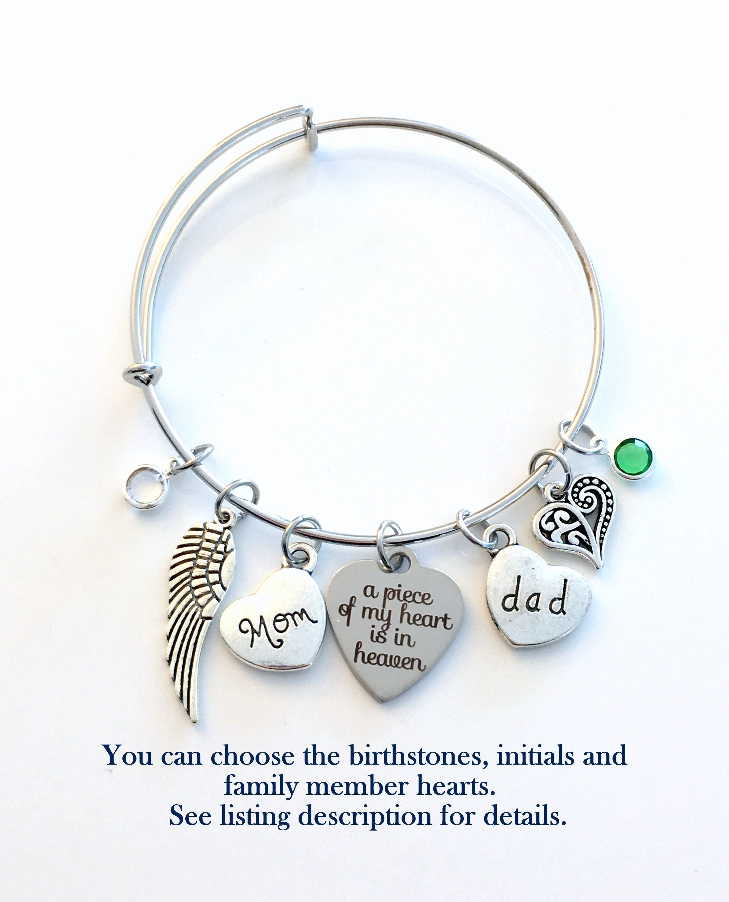 Parent Memorial Jewelry A Piece of My 