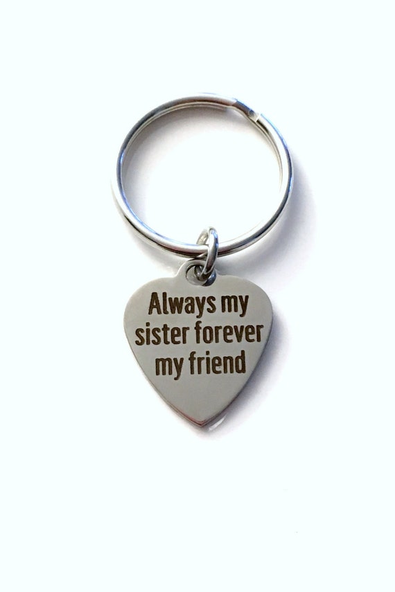 sister keychain