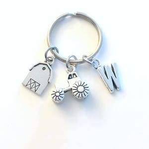 Gift for Farmer Keychain, Barn Key Chain, Tractor Keyring, Farm Girl ...