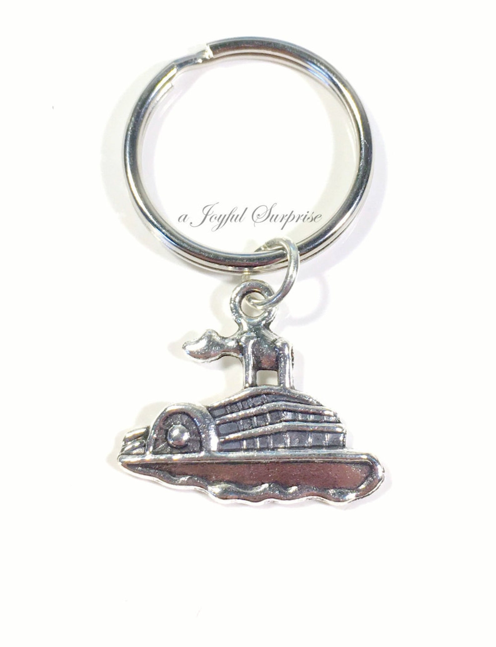 Boat Keychain Cruise Ship Key Chain Vacation Keyring Gift for Etsy