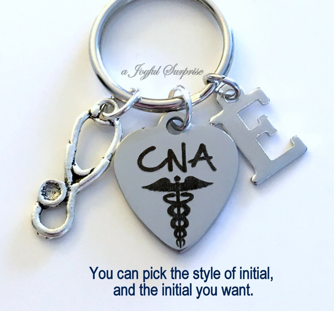 Buy CNA Keychain Certified Nursing Assistant Key Chain Gift