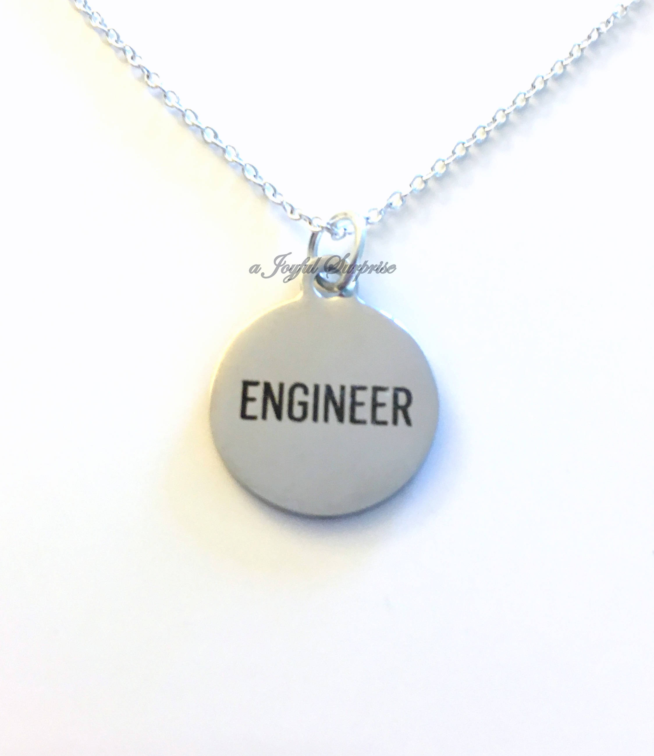 Engineering Jewelry Engineer Necklace Gift for Agricultural Etsy