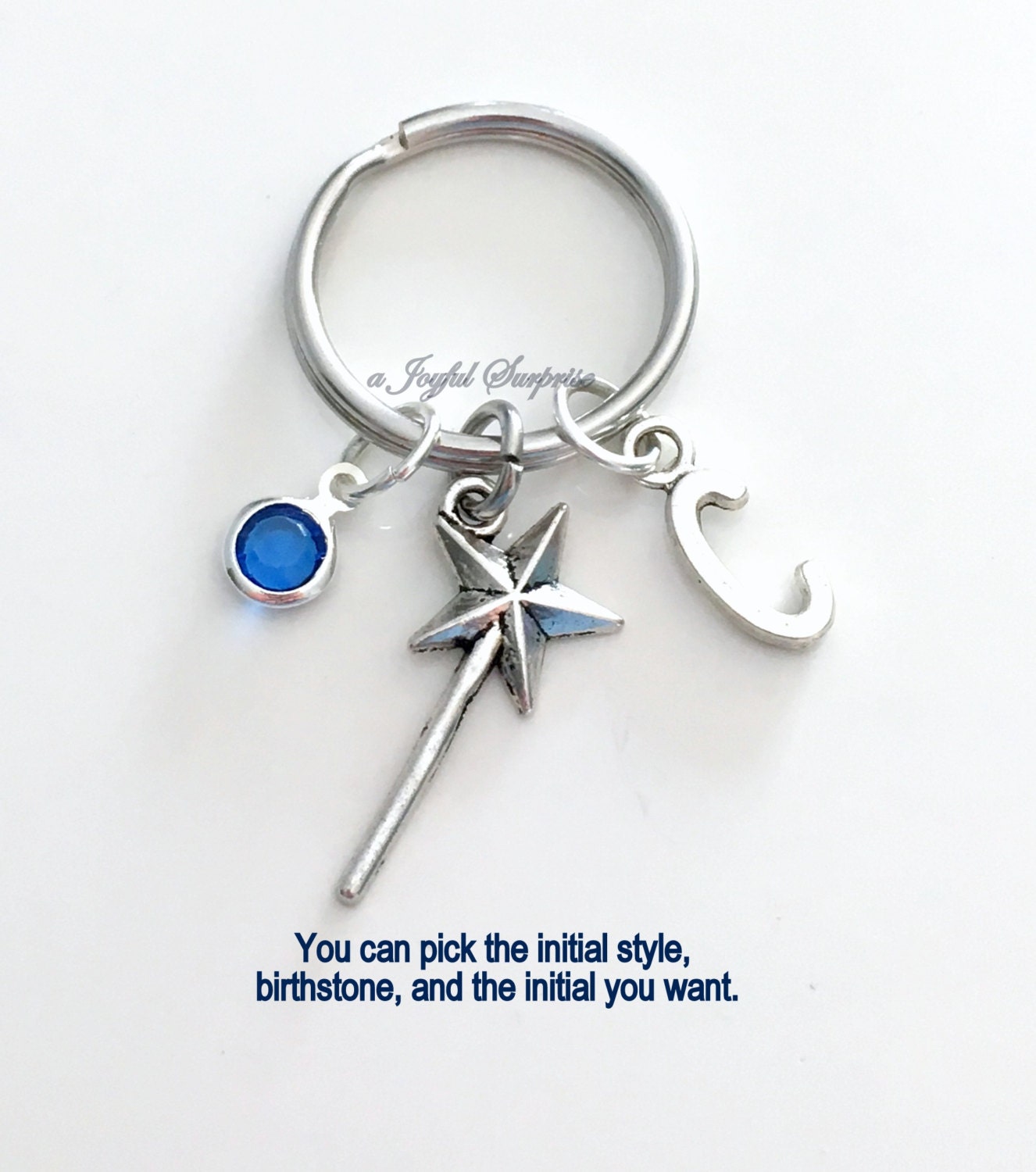 Magic Wand Keychain Queen Keyring Princess Key Chain Star Etsy UK