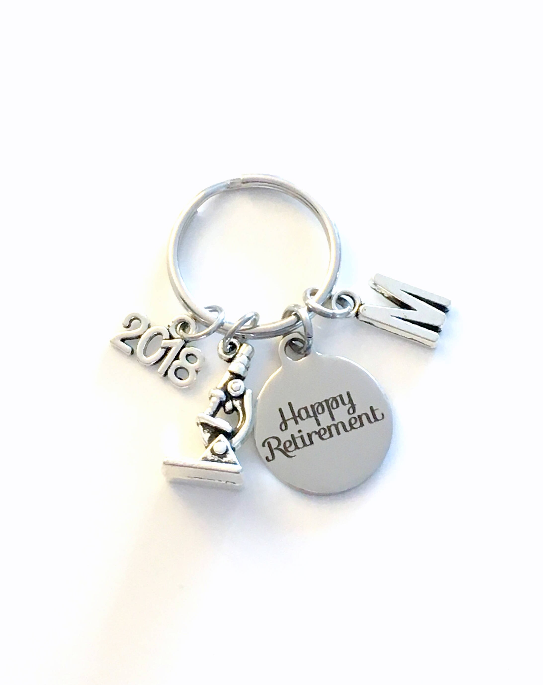Retirement Gift for Scientist Keychain 2018 Lab Technician Etsy