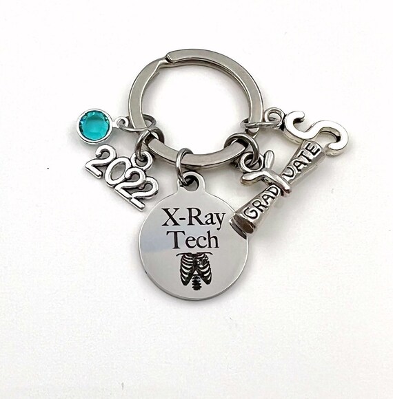 Graduation Gift for X-ray Tech Keychain / 2022 Xray Grad Key - Etsy