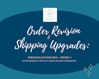 Order Revision / Upgrades & Exchanges / A Joyful Surprise