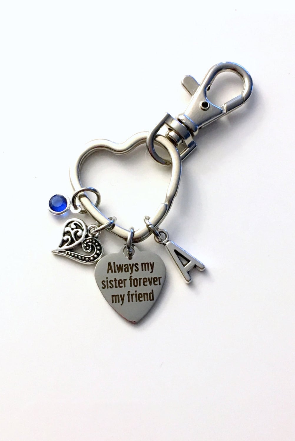 Gift for Sister Keychain Always My Sister Forever My Friend Etsy Canada