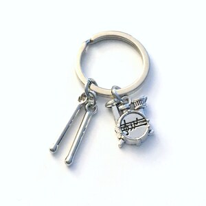 Drum Keychain Drums | C Drum Key Keychain | Gifts Drummer | Drummer
