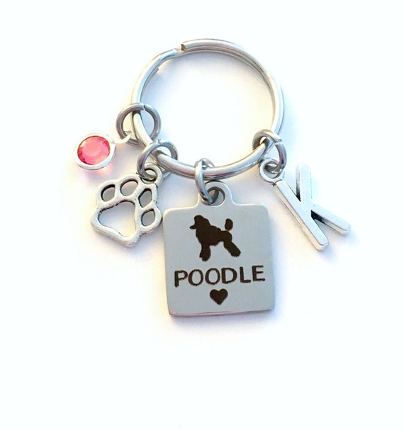 Poodle keychain cheap