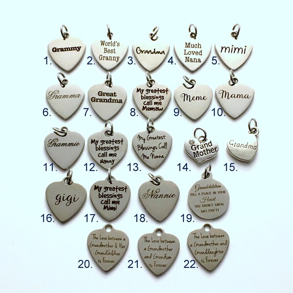 Silver Charm Add on any charm from my shop to your purchase image 3