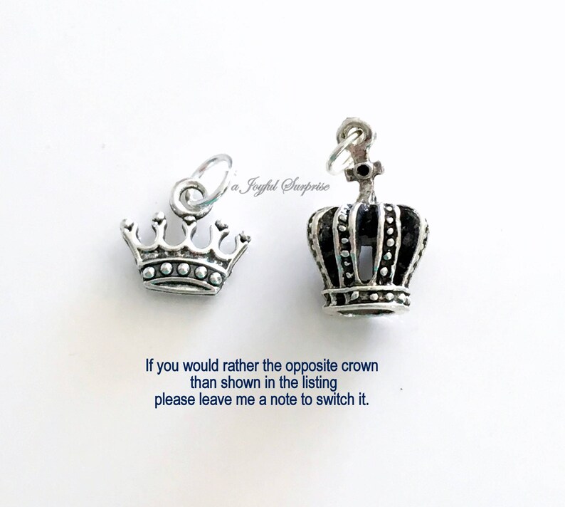 3D Metal Princess Crown Keyring – Stainless Steel Keychain In Gift Box (KK 248) - View #5
