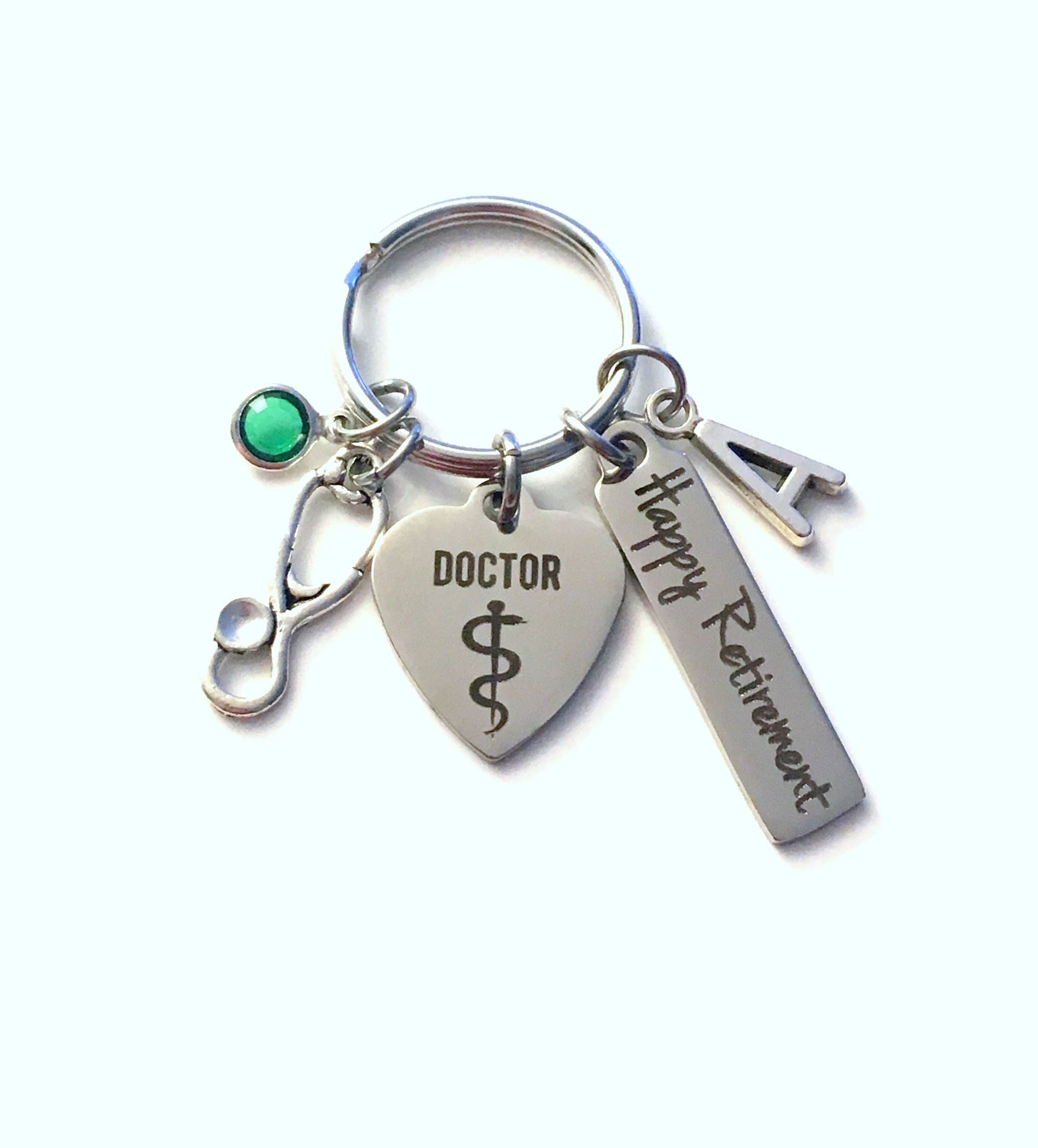 Retirement Gift for Doctor Keychain Medical Physician Etsy Canada