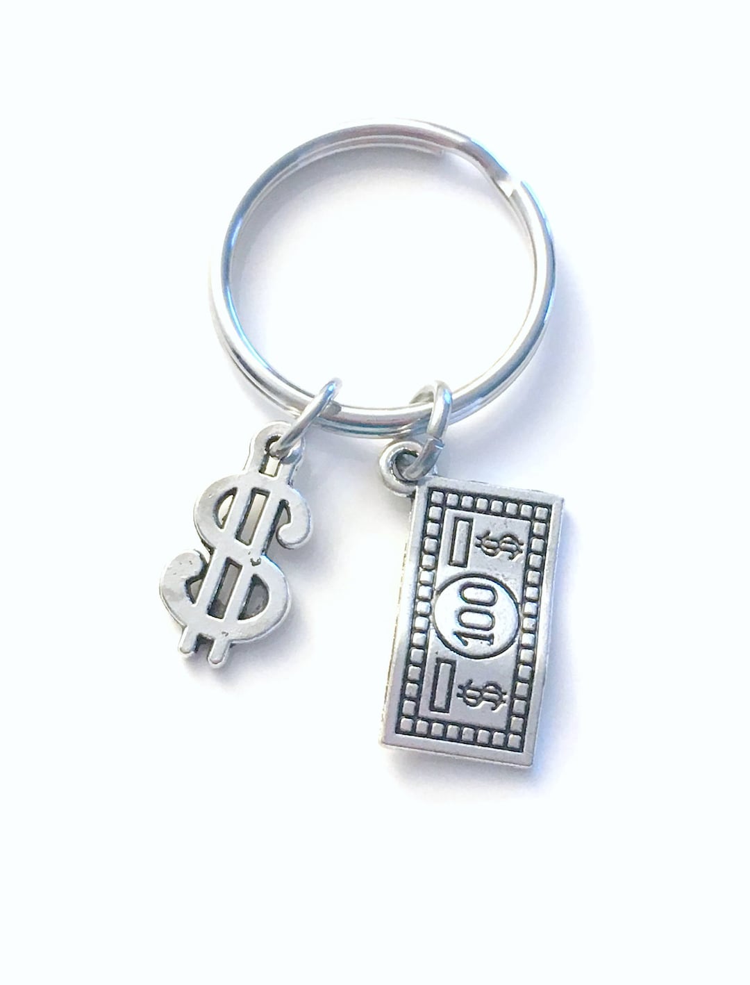 Dollar Bill Key Chain, Gift for Investment Banker Keychain, Investor