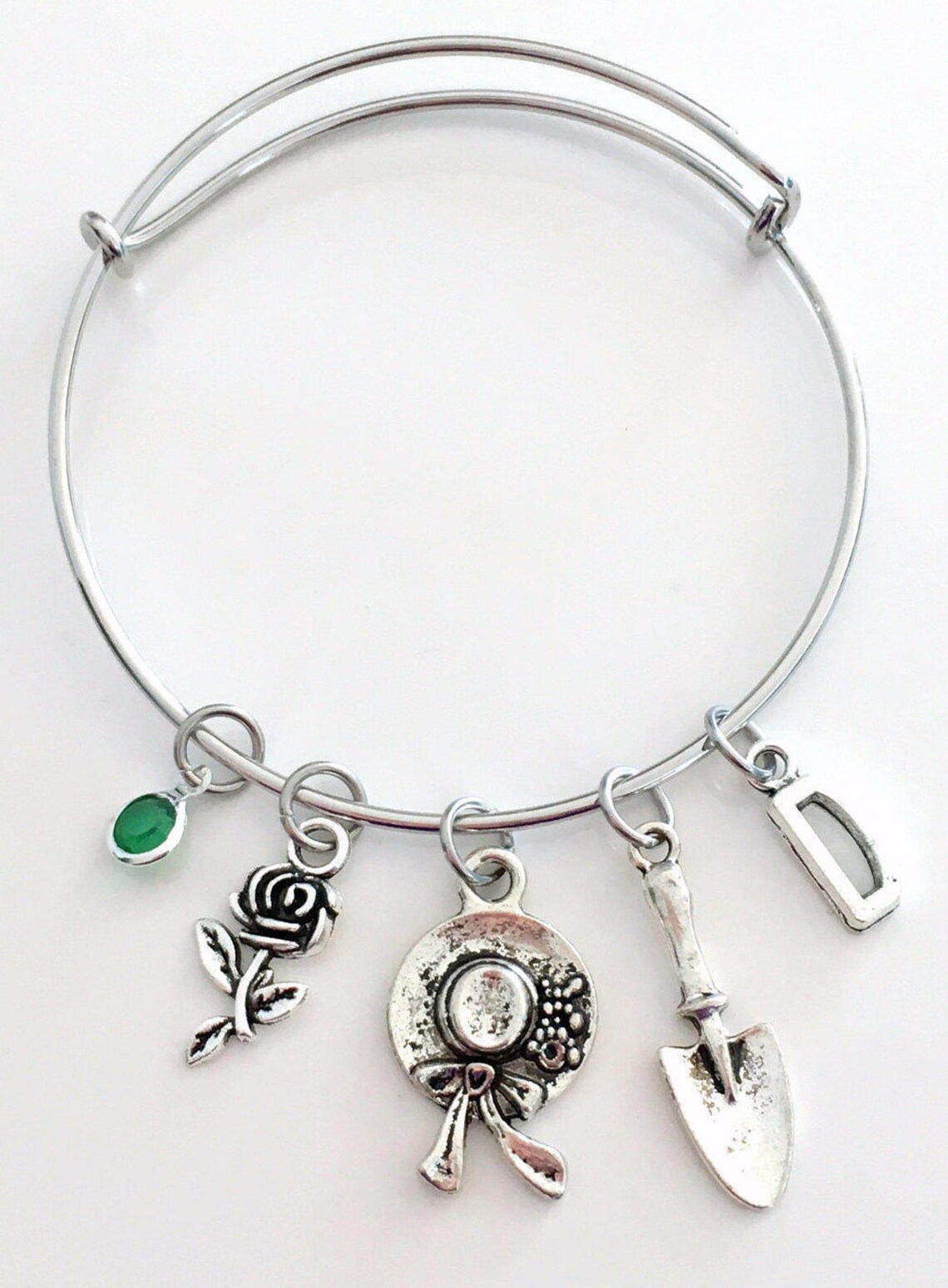 Gift for Gardener Jewelry Gardening Charm Bracelet Etsy