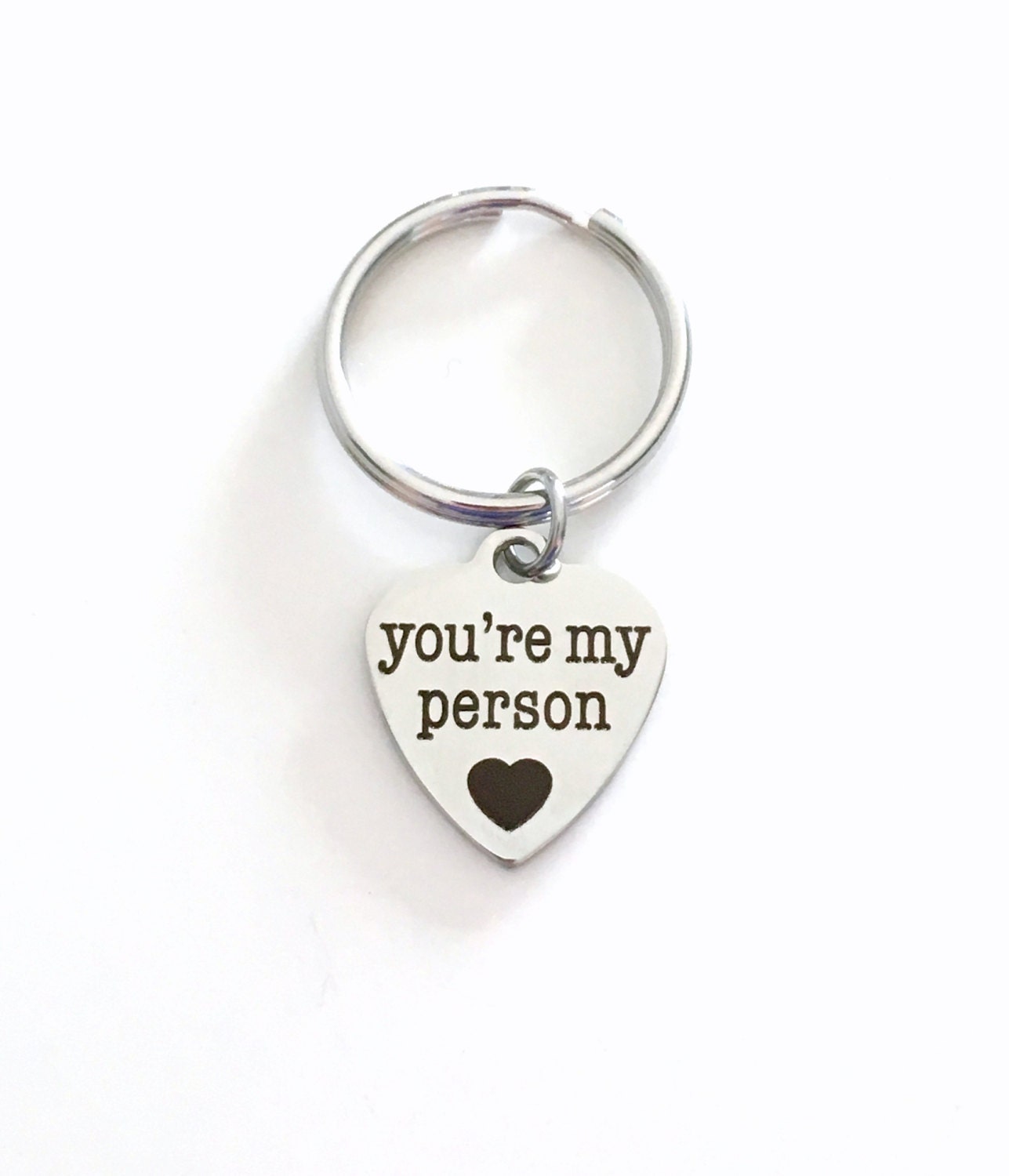 My Person Key Chain Gift for Girlfriend Fiance Keychain BFF Etsy Canada