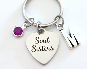 XGALBLA 3-Piece Sister Keychain Set - 'Not Sisters By Blood' Friendship Gift For Women - View #11