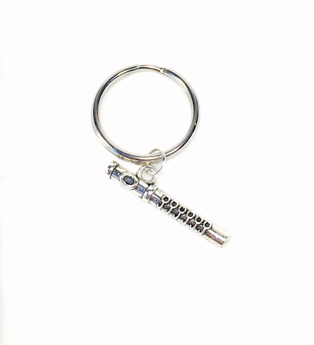 Flute Keychain Wind Band Instrument Gifts for Flute Player Etsy