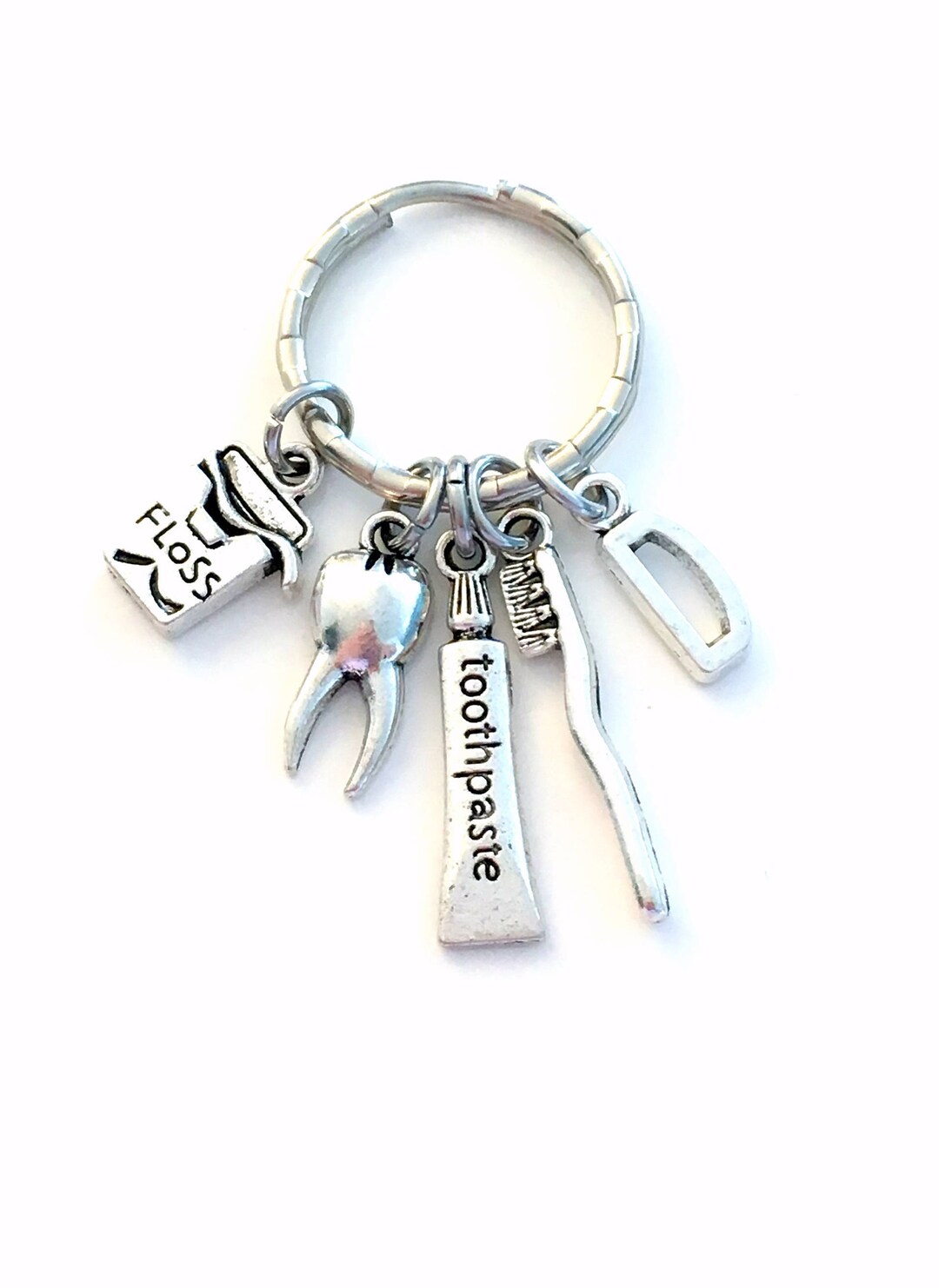 Gift for Dentist Keychain / Dental Hygienist Keyring / Tool Etsy
