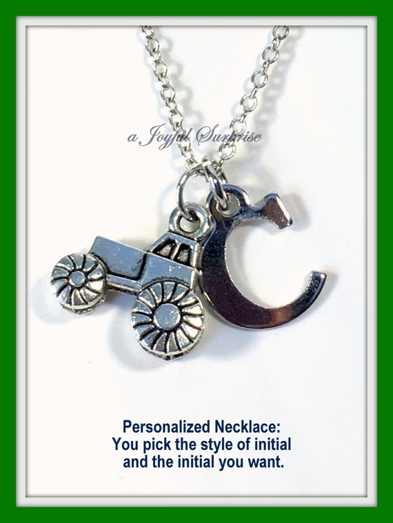 Tractor Gift,Tractor necklace,Farm Farmer on the Gift,Farmer gift