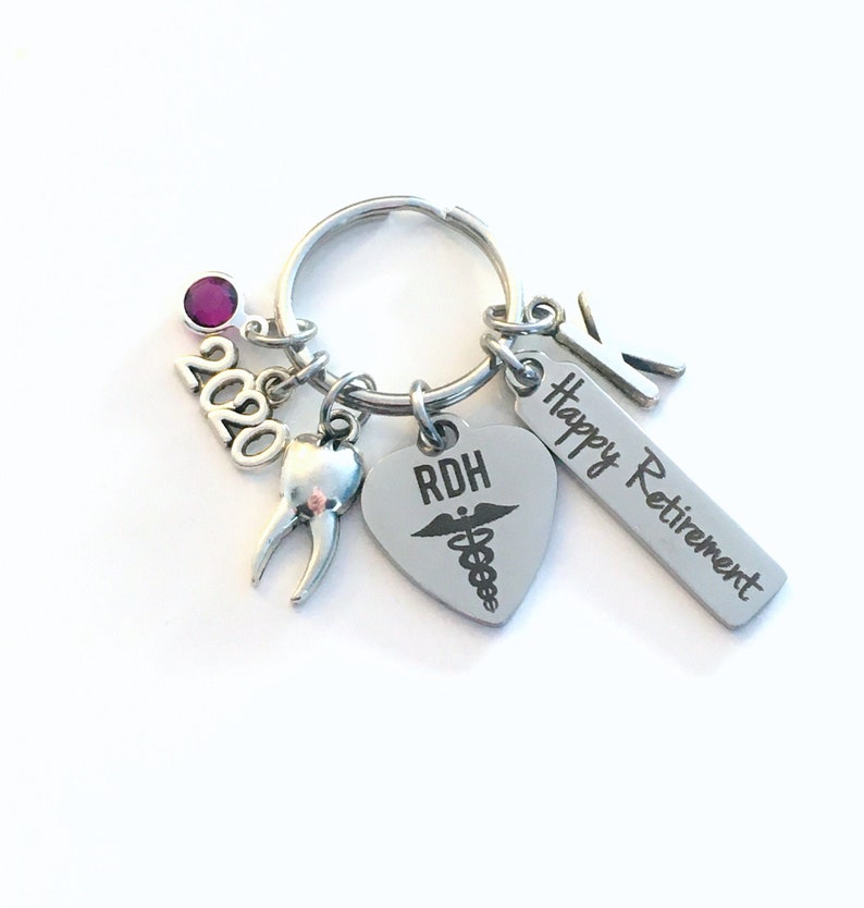 Retirement Gift for RDH Keychain 2020 Registered Dental Etsy