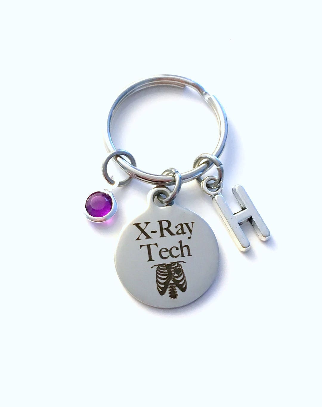 Xray Tech Keychain, Gift for Xray Technician Key Chain, Radiologic