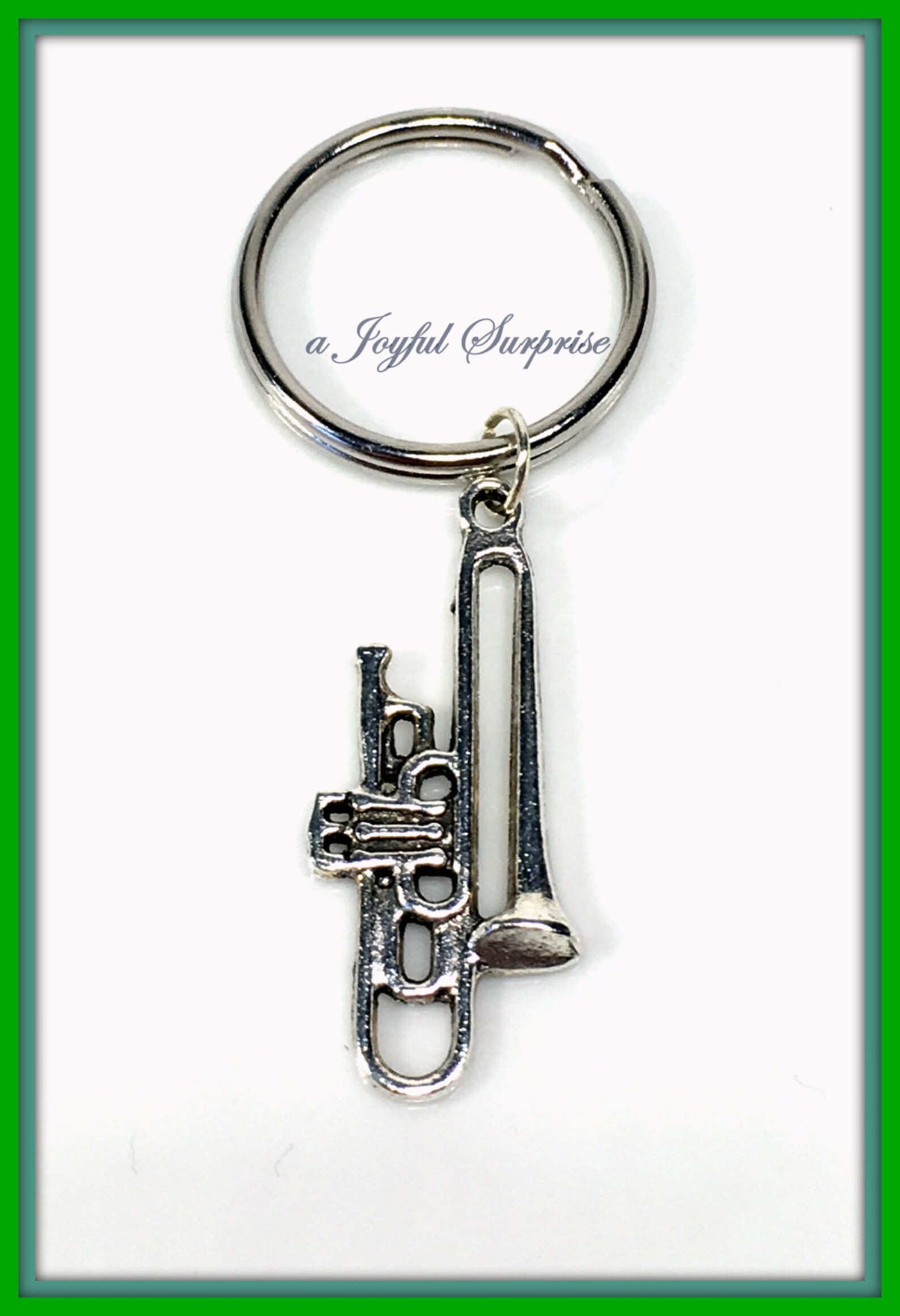 Trombone Keychain High School Band Musical Instrument Gift Etsy Canada