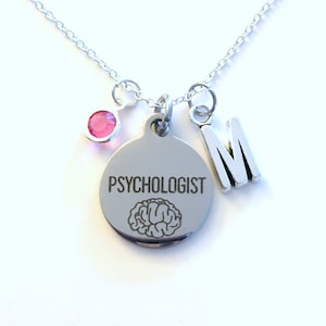 Psychology Gift, Psychologist Jewelry, Psychology Necklace, Gift for Psych Student, Personalized Birthday, Christmas, or Graduation Present