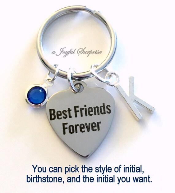 Best Friends Forever Keychain BFF Key Chain Gift for Best Etsy