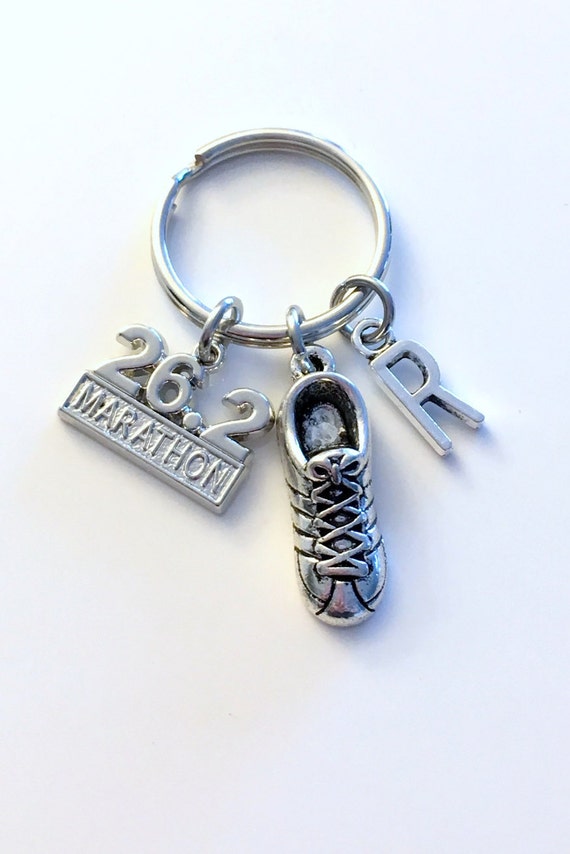 First Marathon KeyChain 26.2 or 13.1 Charm Gift for Half Etsy