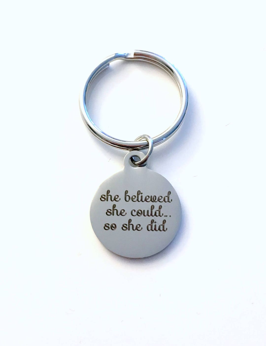 Congratulations Gift for Her, Law of Attraction Keychain, the Secret ...