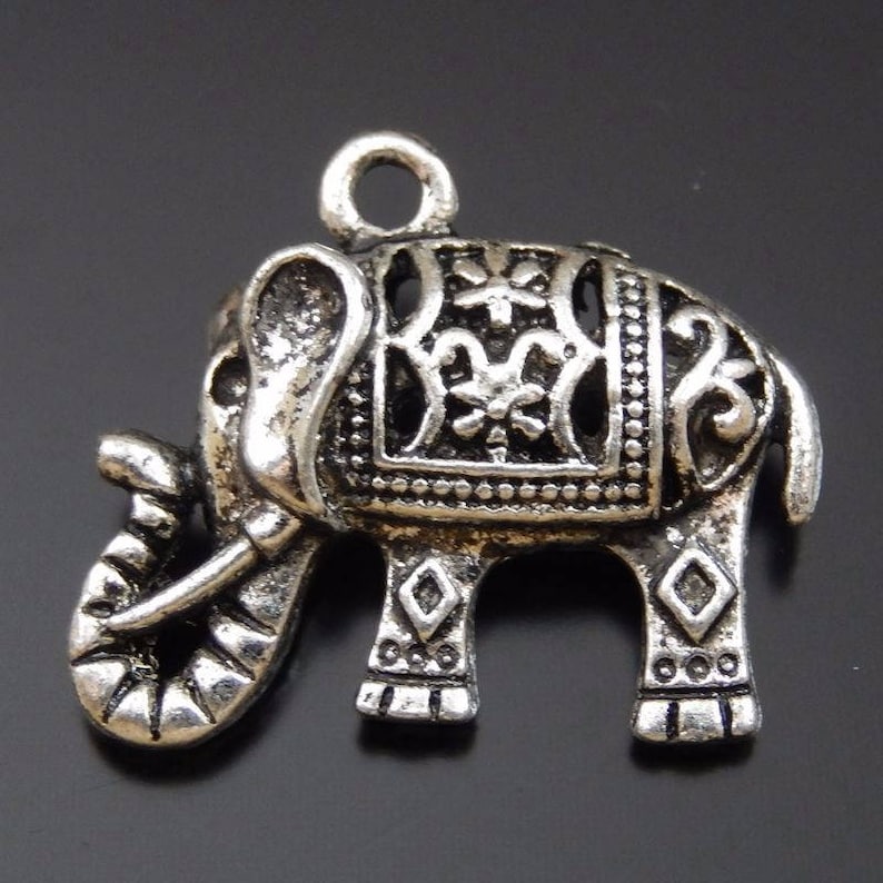 Elephant Keychain Zoo Key Chain Indian Animal Gift Circus Etsy