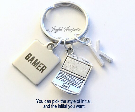 Gamer Keychain Computer Game Designer Key Chain Gift For 