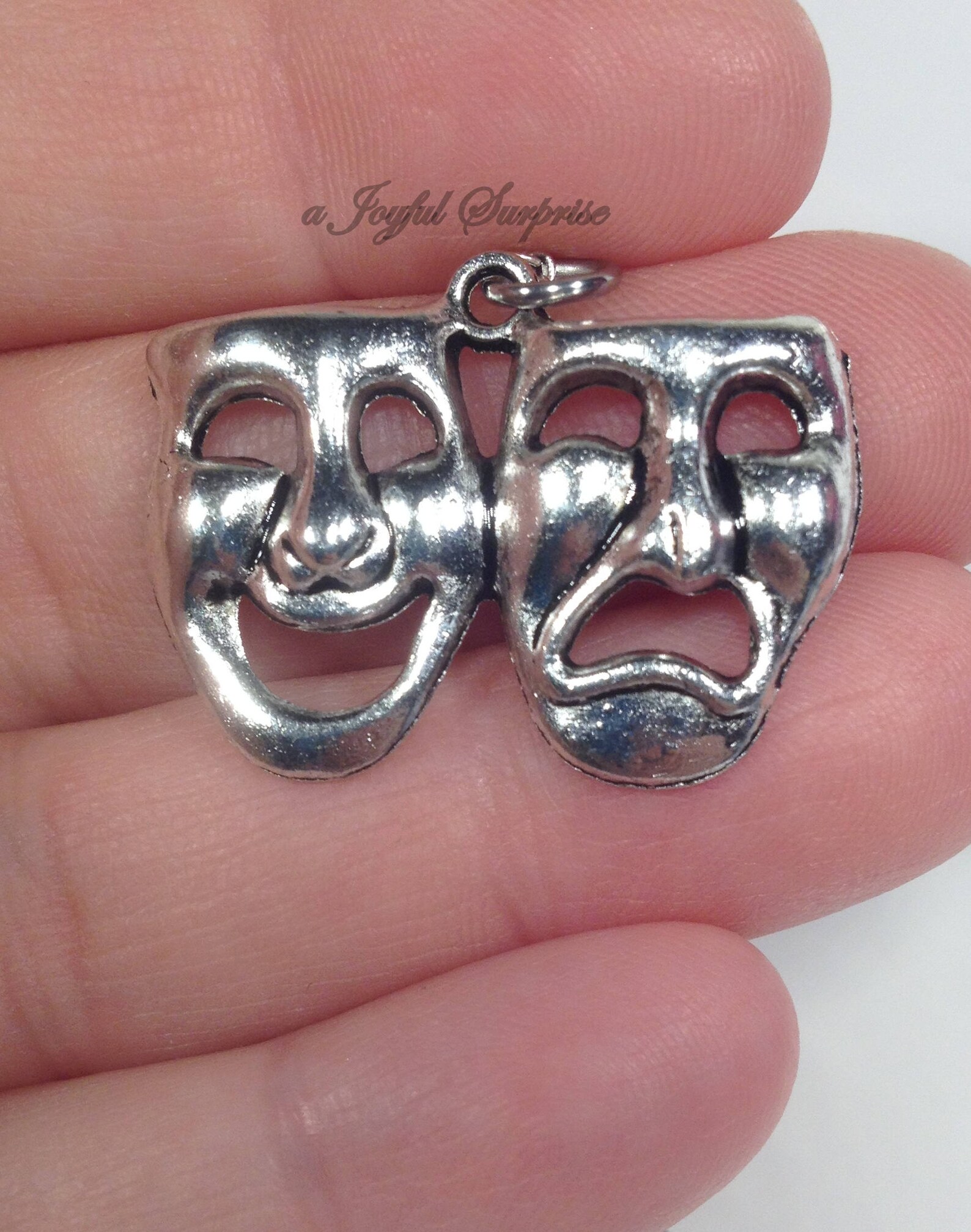 Theatre Necklace / Performing Arts Gifts / Drama Mask Jewelry Etsy Canada