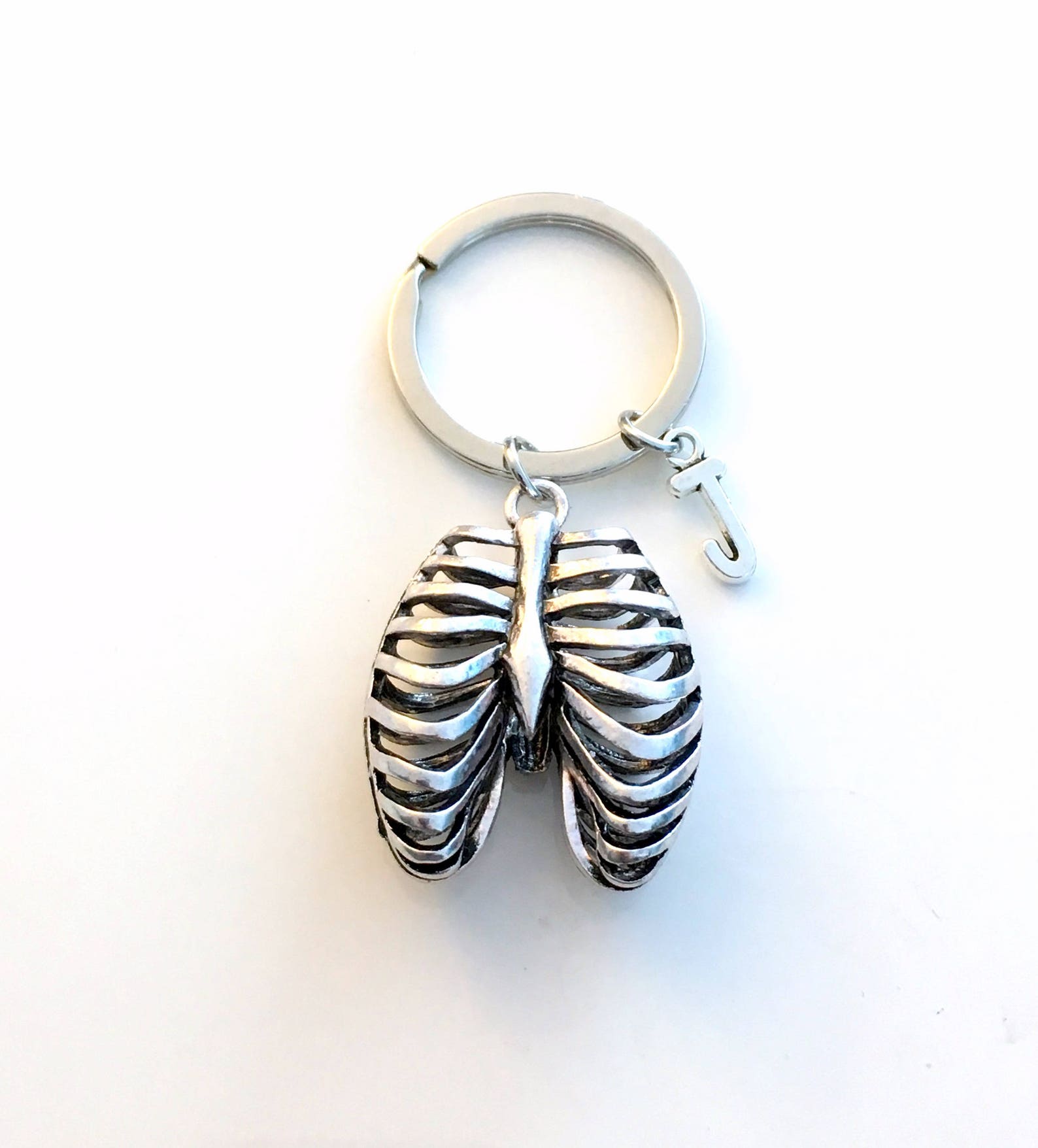 Human Rib Cage Key Chain Ribcage Keyring Ribs Gift for - Etsy Canada