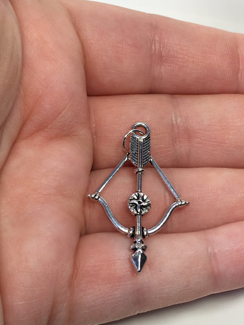 Bow and Arrow Keychain Silver Bow Keyring Arrow Key Chain Etsy