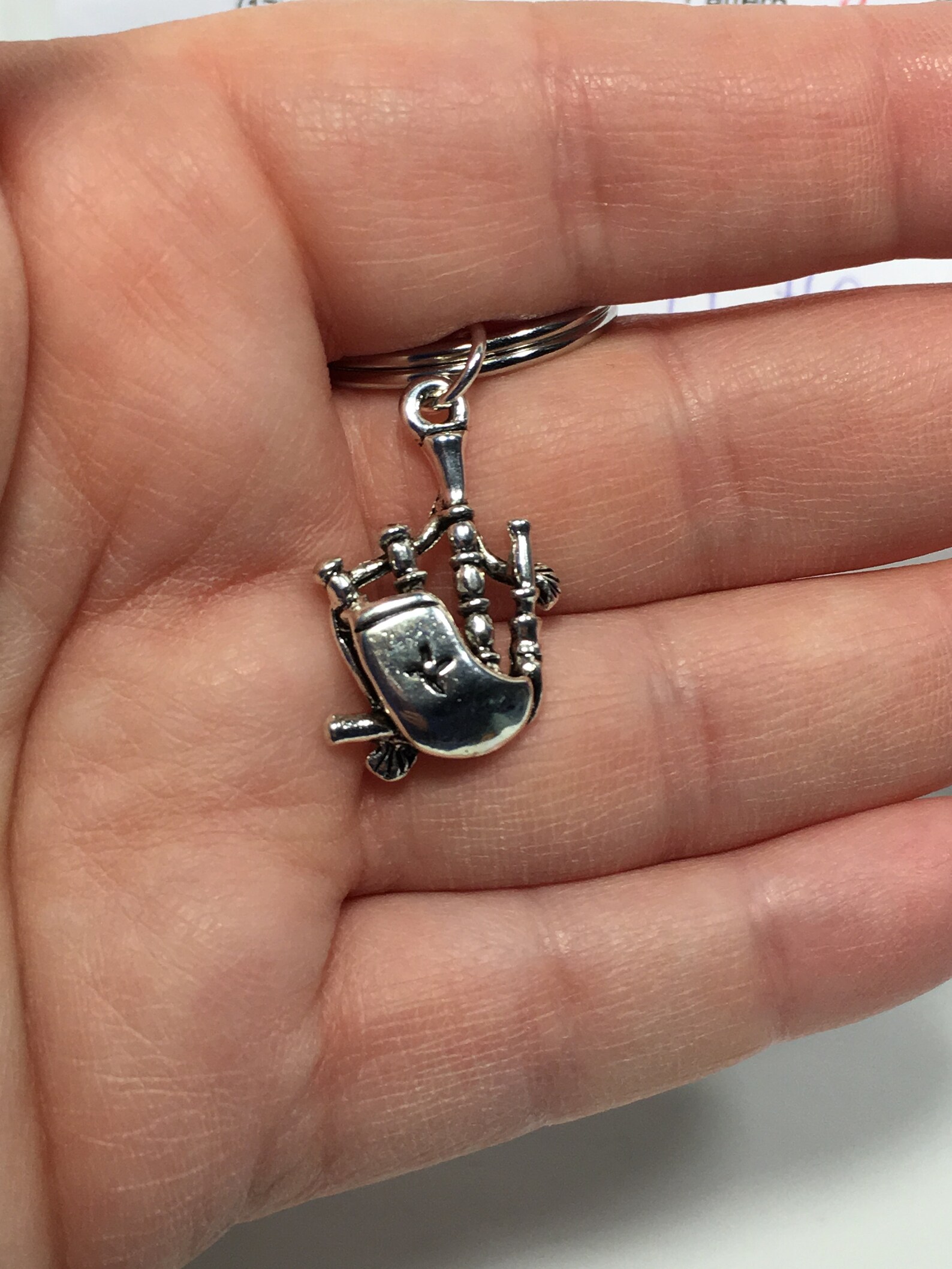 Bagpipe Keychain Personalized Gift for Bagpipe Player Gift Etsy