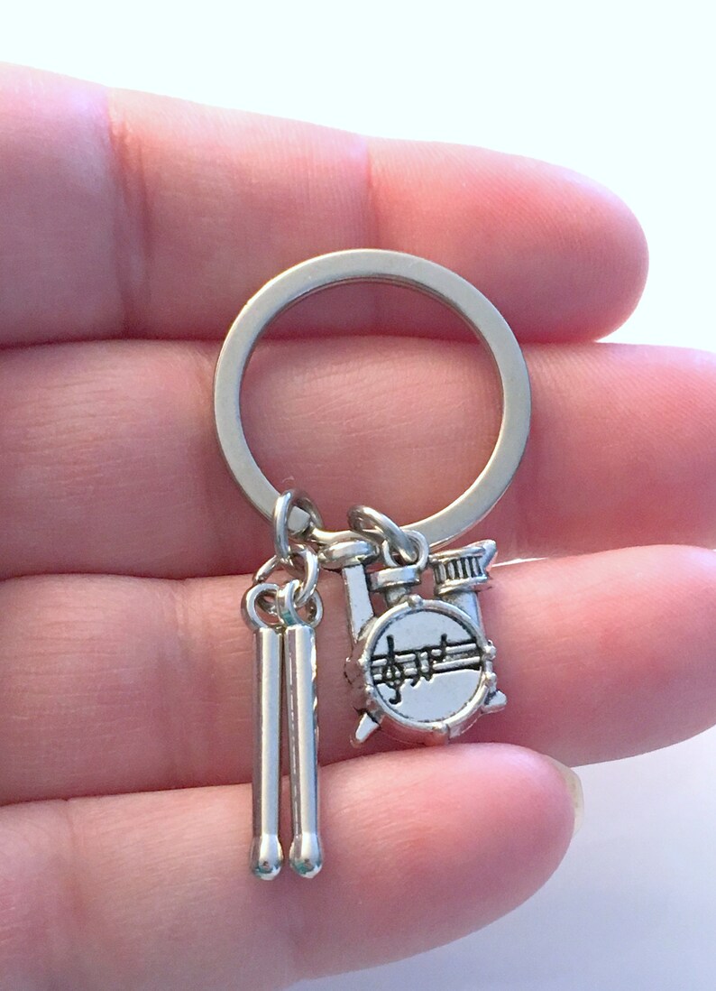 Gift for Drummer Present Drumstick Keychain Drum Stick Key Etsy Canada