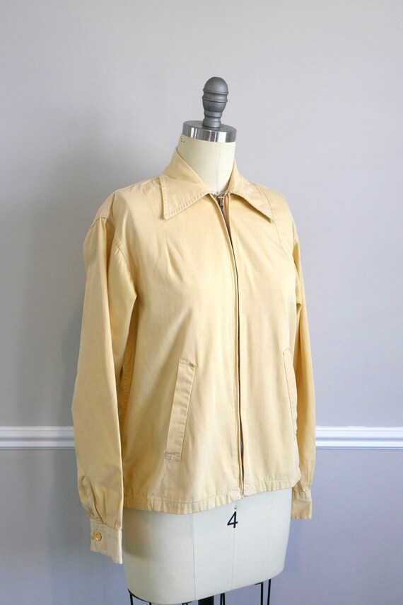 ON SALE Vintage 1930s Yellow Jacket / 40s retro c… - image 2