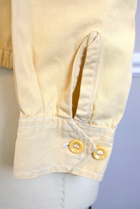 ON SALE Vintage 1930s Yellow Jacket / 40s retro c… - image 7