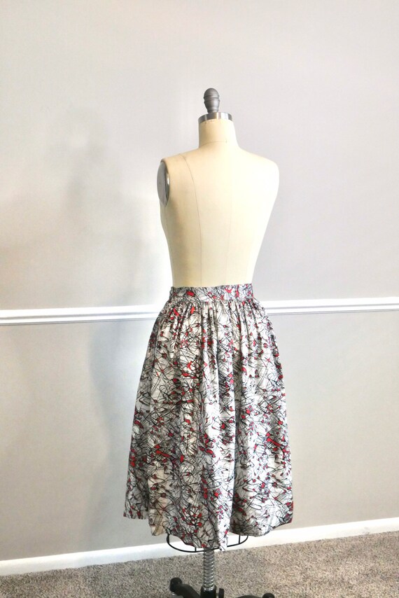 Silver skirt cheap 50s